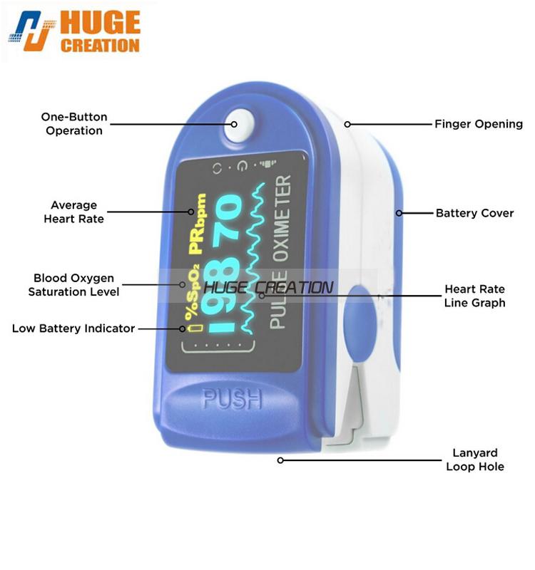 Pulse Oximeter Monitor SPO2 & pulse AH-50D