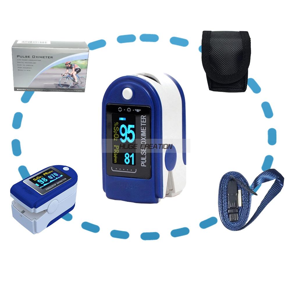 AH-50D Finger Pulse Oximeter Blood Oxygen SpO2 Saturation Oximetro